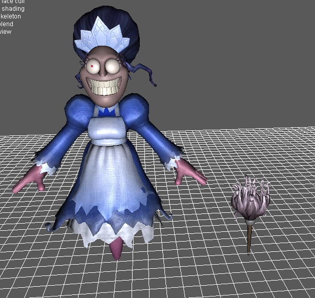 Chambrea's Human Disguise from Luigi's Mansion 3 : r/creepygaming